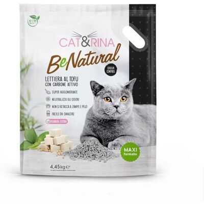 Cat&Rina BeNatural plantaardige tofu kattenbakvulling - 10 liter Cat&Rina BeNatural plantaardige tofu kattenbakvulling - 10 liter