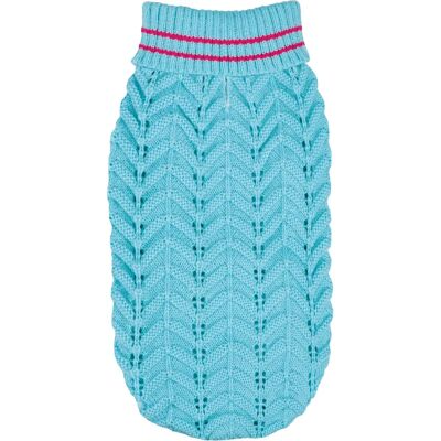 RECORD Dolly Azzurro Rollkragenpullover - Pullover RECORD Dolly Azzurro Rollkragenpullover - Pullover