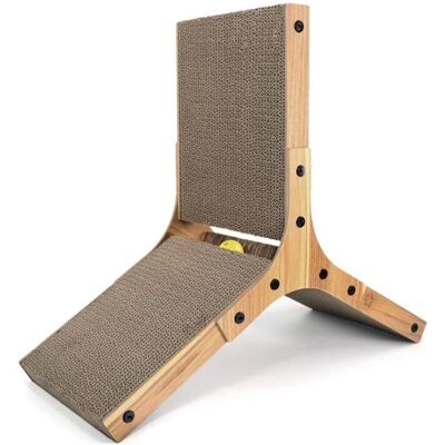 Griffoir pour chat triangle - 57x25x47cm Griffoir pour chat triangle - 57x25x47cm