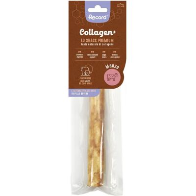 Record Collagen Snack pour chiens - Tronchetto de bœuf - L/XL Record Collagen Snack pour chiens - Tronchetto de bœuf - L/XL