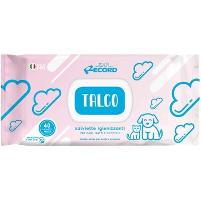 RECORD - Salviette Detergenti con Antibatterico - Pet wipes RECORD - Salviette Detergenti con Antibatterico - Pet wipes