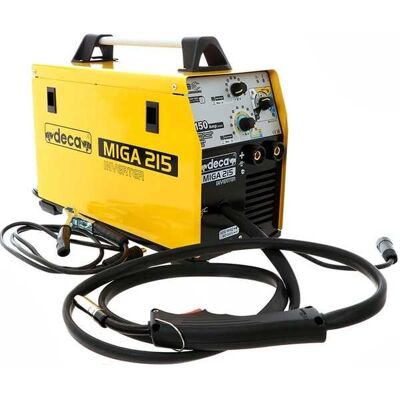 Deca MIGA 215 Saldatrice multi-processo - MIG/MAG, MMA, TIG Deca MIGA 215 Saldatrice multi-processo - MIG/MAG, MMA, TIG
