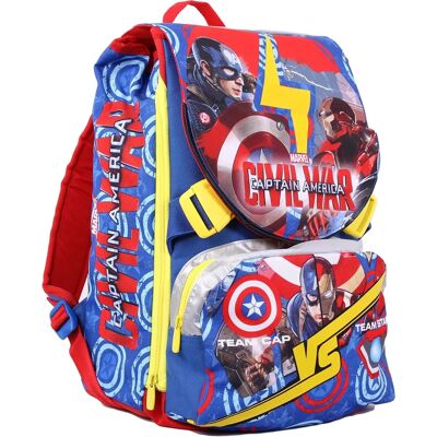 Seven Captain America Civil War Sac à Dos - Sac à Dos Seven Captain America Civil War Sac à Dos - Sac à Dos