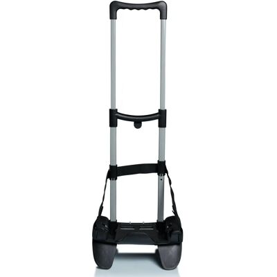 Seven - Backpack Accessory - Jet Black - Foldable, Adjustable - Backpack Trolley Seven - Backpack Accessory - Jet Black - Foldable, Adjustable - Backpack Trolley