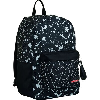 Seven Cool Type Zaino - Zaino scolastico - Multicolore Seven Cool Type Zaino - Zaino scolastico - Multicolore