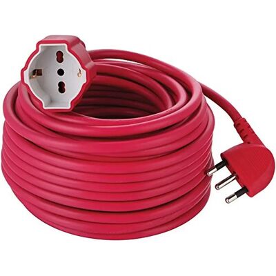 Przedłużacz ogrodowy Electraline 01573 - 30m, Różowy/Orange, 16A, Bezpieczeństwo dzieci Przedłużacz ogrodowy Electraline 01573 - 30m, Różowy/Orange, 16A, Bezpieczeństwo dzieci