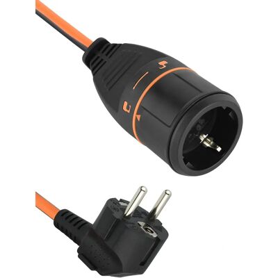 Estensione Electraline 10m Sistema di Blocco Arancione e Nero - Estensione Estensione Electraline 10m Sistema di Blocco Arancione e Nero - Estensione