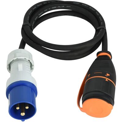 ELECTRALINE 01742 Außen Stromkabel mit Electralock IP44 - Industrieadapter ELECTRALINE 01742 Außen Stromkabel mit Electralock IP44 - Industrieadapter