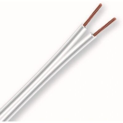 Cable Electraline Blanco 3 Hilos 2x0,75mm - Alimentación electrodomésticos Cable Electraline Blanco 3 Hilos 2x0,75mm - Alimentación electrodomésticos