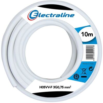 ELECTRALINE Cavo Flexibile Bianco - Cavo Elettrico ELECTRALINE Cavo Flexibile Bianco - Cavo Elettrico