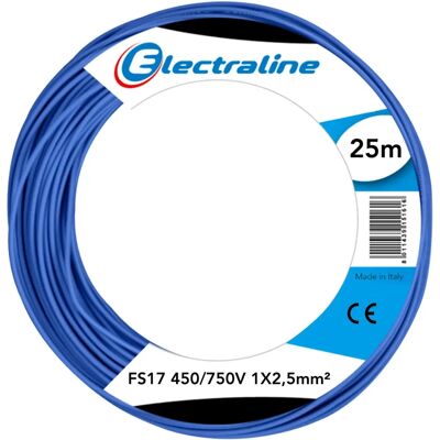 ELECTRALINE Modell FS17 Blau 25m - Elektrokabel ELECTRALINE Modell FS17 Blau 25m - Elektrokabel
