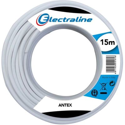 Electraline 15m Wit Antennkabel - Kabel Electraline 15m Wit Antennkabel - Kabel