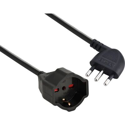 ELECTRALINE 46107 Prolunga - 3m, Sicurezza bambini, Schuko, 16A ELECTRALINE 46107 Prolunga - 3m, Sicurezza bambini, Schuko, 16A