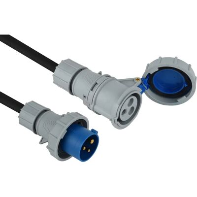 ELECTRALINE 46143 Gummiverlängerungskabel - Industrie IP67 20m ELECTRALINE 46143 Gummiverlängerungskabel - Industrie IP67 20m