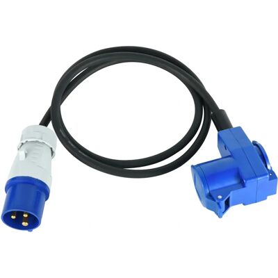 Electraline 46150 Verlängerungskabel - Industrie, Wasserdicht, 1,5m Electraline 46150 Verlängerungskabel - Industrie, Wasserdicht, 1,5m