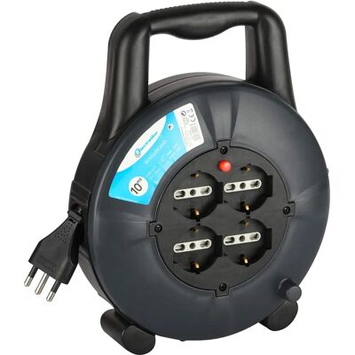 ELECTRALINE 49026 Przedłużacz - 10m, 4 Gniazdka, Bezpieczeństwo dzieci ELECTRALINE 49026 Przedłużacz - 10m, 4 Gniazdka, Bezpieczeństwo dzieci