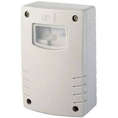 Electraline 58064 Interruptor crepuscular exterior - IP44 resistente a la intemperie Electraline 58064 Interruptor crepuscular exterior - IP44 resistente a la intemperie