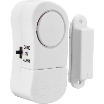 Alarme magnético Electraline para portas e janelas - Sistema de alarme Alarme magnético Electraline para portas e janelas - Sistema de alarme
