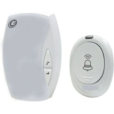 Campanello wireless Electraline 59199 - 36 melodie, 80m portata Campanello wireless Electraline 59199 - 36 melodie, 80m portata