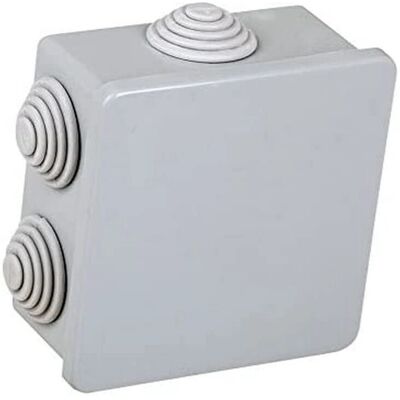 Electraline Modèle 60552 Boîte de dérivation en surface - IP44, 80x80mm Electraline Modèle 60552 Boîte de dérivation en surface - IP44, 80x80mm