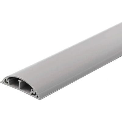 ELECTRALINE Canaleta de cables - 50x12mm, 1m, Gris ELECTRALINE Canaleta de cables - 50x12mm, 1m, Gris