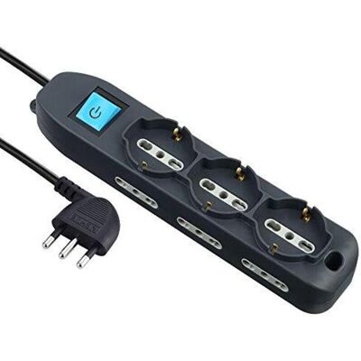 ELECTRA LINE - Electraline 62039 - 9 stopcontacten - 3 m kabel - Power strip ELECTRA LINE - Electraline 62039 - 9 stopcontacten - 3 m kabel - Power strip