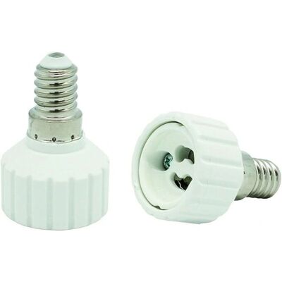 ELECTRALINE - Modell 70187 - E14 zu GU10 Steckadapters - Beleuchtungszubehör ELECTRALINE - Modell 70187 - E14 zu GU10 Steckadapters - Beleuchtungszubehör