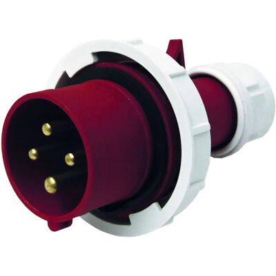 Electraline 80810 Industriële stekker - IP67, 415V, 16A Electraline 80810 Industriële stekker - IP67, 415V, 16A