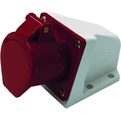 ELECTRALINE - 80869 Kantelbare wandcontactdoos 16A, 3P+T, 380V - Industriële ELECTRALINE - 80869 Kantelbare wandcontactdoos 16A, 3P+T, 380V - Industriële