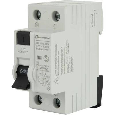 MARCA Leitungsschutzschalter 30MA 40A 6KA - Elektrischer Schalter MARCA Leitungsschutzschalter 30MA 40A 6KA - Elektrischer Schalter
