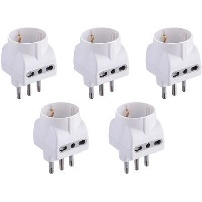 Electraline 92296 Adapter Set - 3 uttag, 1500W Electraline 92296 Adapter Set - 3 uttag, 1500W
