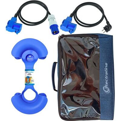 ELECTRALINE 92411 IP44 Doppia presa Schuko+CEE 1,5 m set estensione ELECTRALINE 92411 IP44 Doppia presa Schuko+CEE 1,5 m set estensione