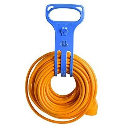 Electraline 94018 Kabelhouder - Ondersteunt tot 40 meter verlengsnoer Electraline 94018 Kabelhouder - Ondersteunt tot 40 meter verlengsnoer