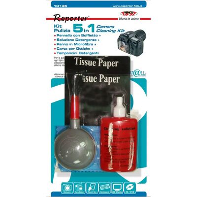 Kit Pulizia Reporter 10135 - Schermi LCD, Plasma, TFT Kit Pulizia Reporter 10135 - Schermi LCD, Plasma, TFT