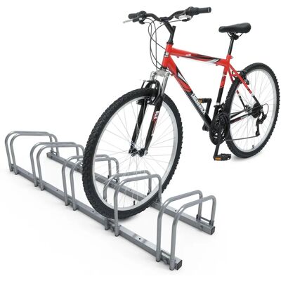 Portabici VOUNOT - 5 Biciclette - Resistente alle intemperie, Montaggio a muro o a pavimento Portabici VOUNOT - 5 Biciclette - Resistente alle intemperie, Montaggio a muro o a pavimento