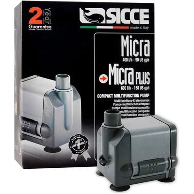 Sicce Märke Micra Vattenpump - Justerbar Flöde Sicce Märke Micra Vattenpump - Justerbar Flöde