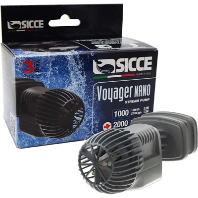 Pompa wody SICCE Voyager Nano - 2000L/H - Kompaktowa, Niskie Zużycie Energii Pompa wody SICCE Voyager Nano - 2000L/H - Kompaktowa, Niskie Zużycie Energii