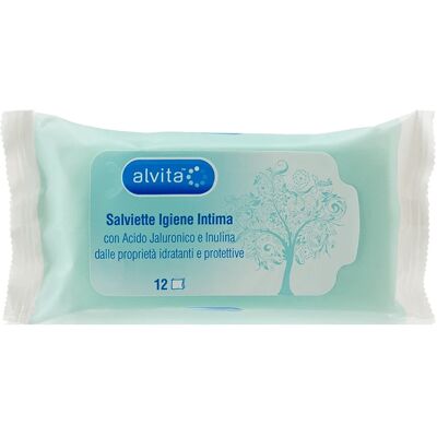 Toallitas Higiene Íntima Alvita - 12 piezas Toallitas Higiene Íntima Alvita - 12 piezas