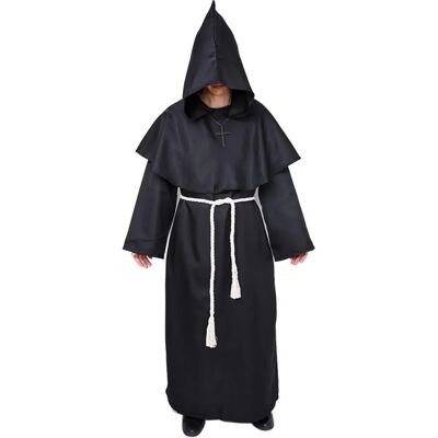 Myir Jun - Monk Costume - Hooded - Medieval - Traje Myir Jun - Monk Costume - Hooded - Medieval - Traje