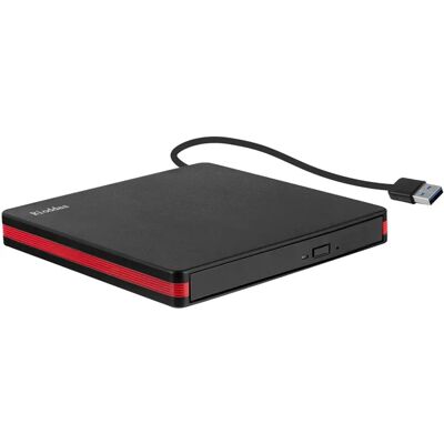 Rioddas External CD Drive - USB 3.0 Portable CD/DVD +/-RW Slim Drive for Laptop/PC Rioddas External CD Drive - USB 3.0 Portable CD/DVD +/-RW Slim Drive for Laptop/PC
