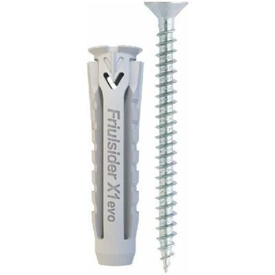 FRIULSIDER X1 evo Tassello in nylon - Universale, 5x25 mm, 4x30 mm FRIULSIDER X1 evo Tassello in nylon - Universale, 5x25 mm, 4x30 mm