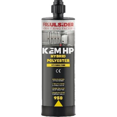 Ancorante chimico in poliestere ibrido Friulsider - Carichi medi e pesanti - 400ml Ancorante chimico in poliestere ibrido Friulsider - Carichi medi e pesanti - 400ml