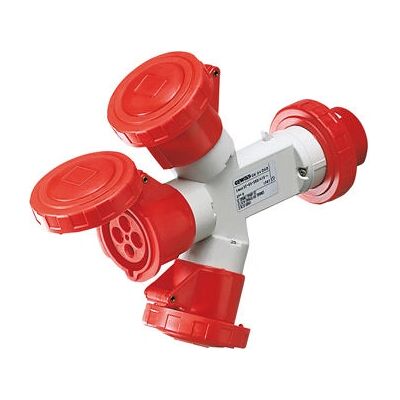 Prise multiple Gewiss GW64024 - IP67 16A - Publicité Prise multiple Gewiss GW64024 - IP67 16A - Publicité
