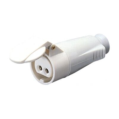Connecteur électrique Gewiss GW62064 Violet 2P 16A - Standard - Publicité Connecteur électrique Gewiss GW62064 Violet 2P 16A - Standard - Publicité
