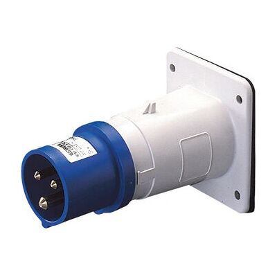 Gewiss GW60201 - 16A 2P+T Rechte elektrische connector Gewiss GW60201 - 16A 2P+T Rechte elektrische connector
