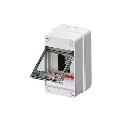 Gewiss GW40001 Electrical Enclosure - 4 Modules - IP55 Gewiss GW40001 Electrical Enclosure - 4 Modules - IP55