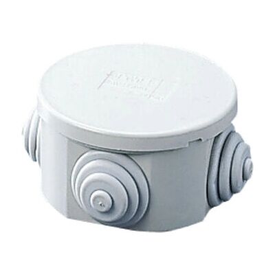 Gewiss GW44003 Elektrokasten - IP44 - 80x80x40 mm - Grau - Wandmontage - Produkttyp Gewiss GW44003 Elektrokasten - IP44 - 80x80x40 mm - Grau - Wandmontage - Produkttyp