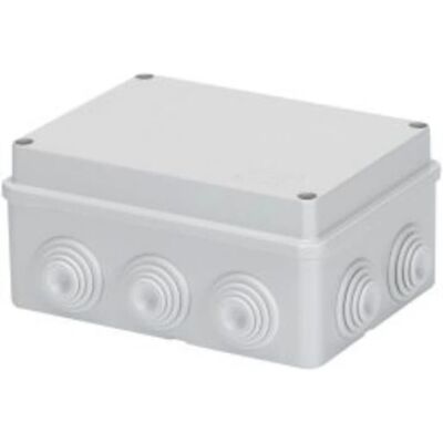 Gewiss GW44006 Ekstern Fordelingsboks - IP55, 150x110x70, Grå Gewiss GW44006 Ekstern Fordelingsboks - IP55, 150x110x70, Grå