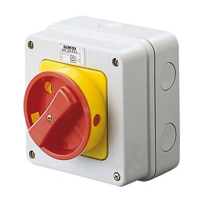 Gewiss GW70433 - 4P - 16A - ISO accessoire de tableau de distribution - Publicité Gewiss GW70433 - 4P - 16A - ISO accessoire de tableau de distribution - Publicité