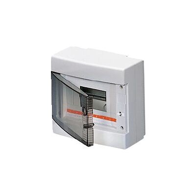 GEWISS GW40043 Skrzynka elektryczna - 8 modułów, biały, IP40 GEWISS GW40043 Skrzynka elektryczna - 8 modułów, biały, IP40